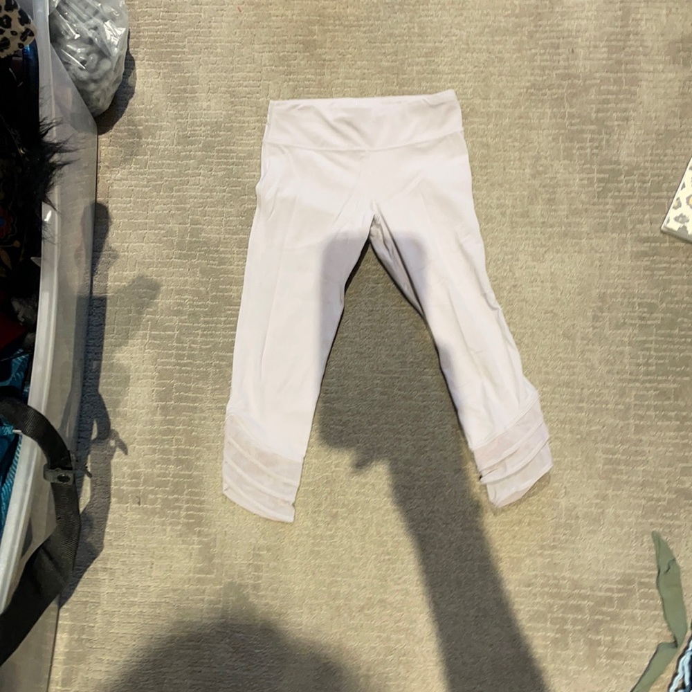 athlete girl , half leggings, medium 8-10,